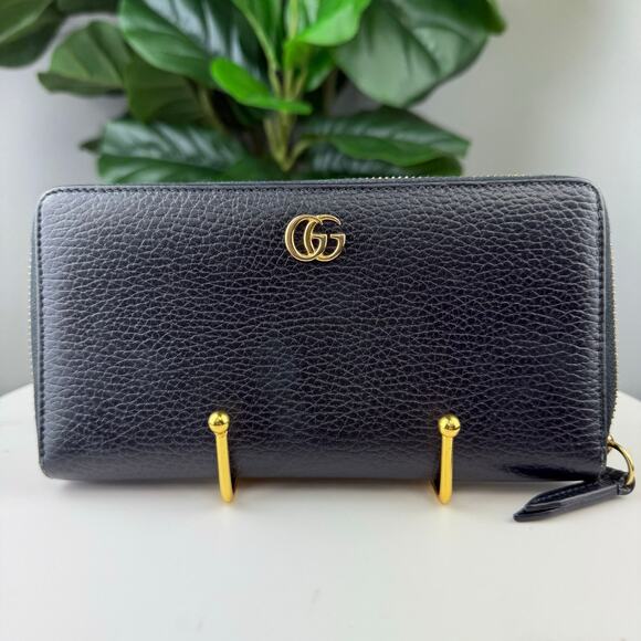 💎✨Authentic Gucci GG Marmont Zip Around Wallet - Picture 1 of 6